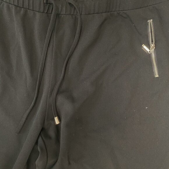 Retrology Black Zip Jogger Pants | Size XL - Picture 5 of 9